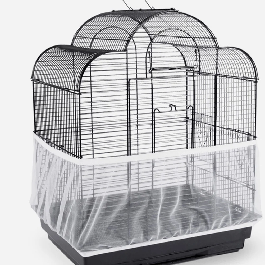 

Universal Bird Cage Cover Mesh Gauze Dustproof Protector for Parakeet Cage Ventilated Net for Bird Environment