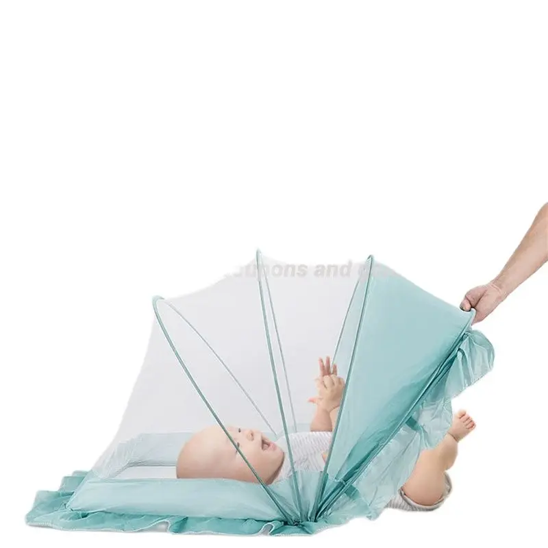 Portable Folding Baby Bedding Crib Netting, Children Cradle Bed, Sleeping Mosquito Net, 0-6 Year, Plus Size, E162