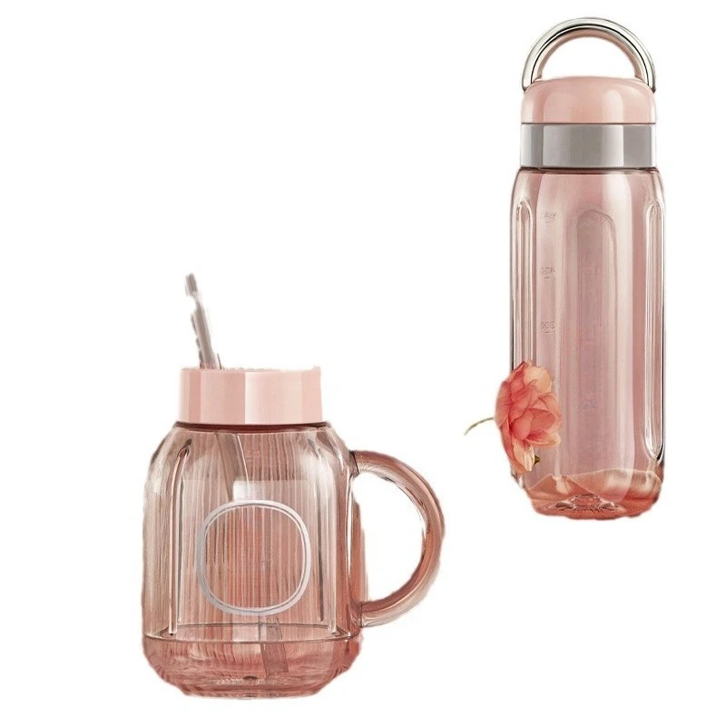 

Juicer, household fruit small portable juicing, milkshake double cup retro design