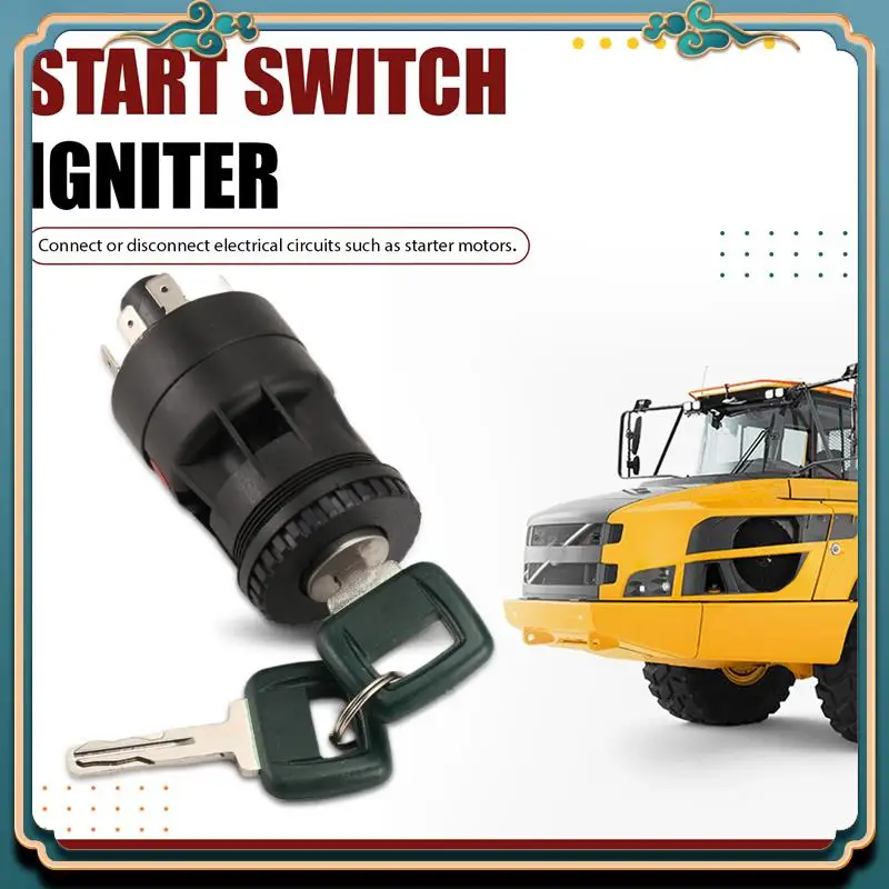 

Latest 15082295 Ignition Switch With 2 Keys For Volvo Truck Loader-Laser A20C A30C A25D A35D Ignition Switch Lock Cylinder