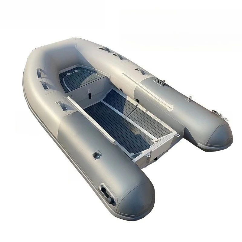 Barco de asalto RIB, bote de goma, kayak, bote inflable, bote de fondo duro rígido, fondo de aleación de aluminio