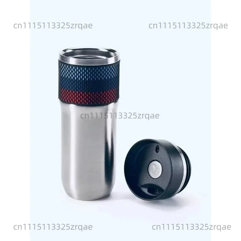 Suitable for BMW car thermos cup Solid color stainless steel Portable exquisite creative simple metal water cup