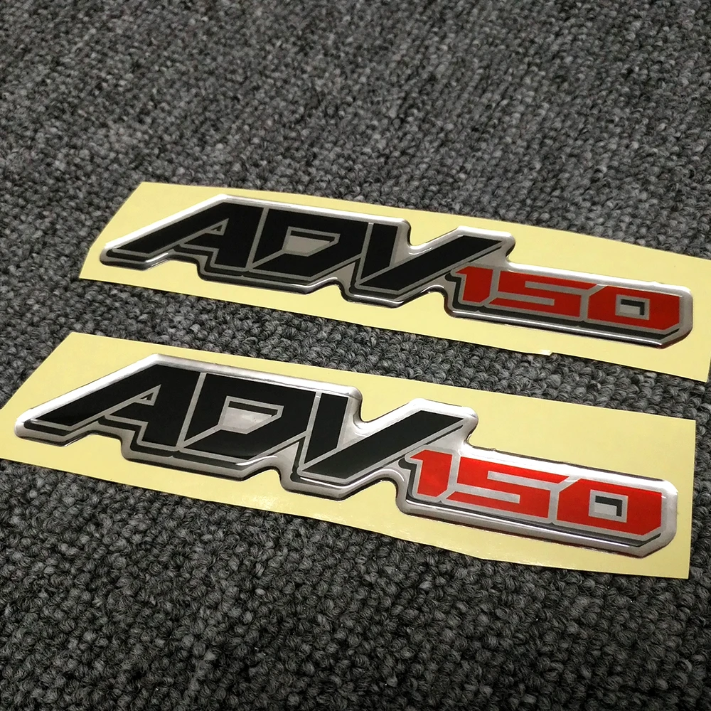 For Honda ADV150 ADV 150 Adventure Motorcycle Tank Pad Stickers Tank Decals Emblem Badge Decal Decorative