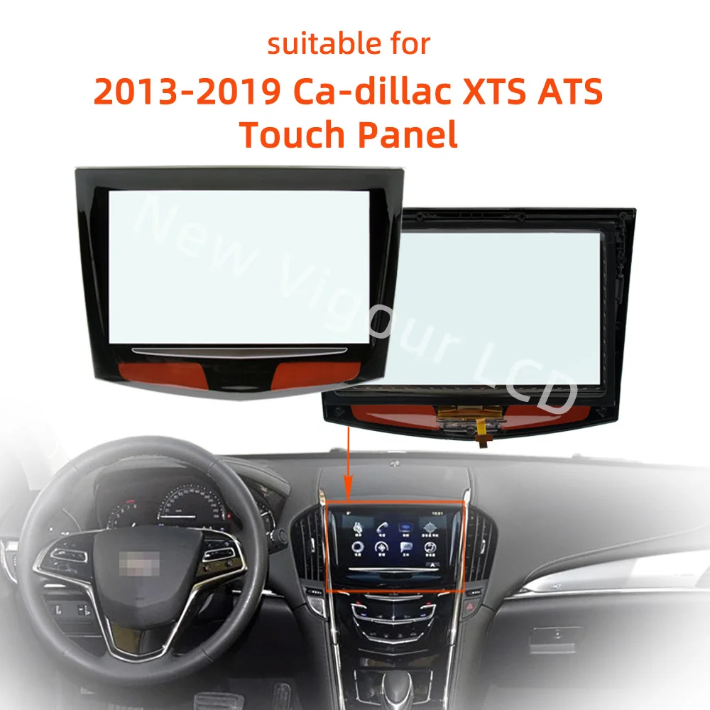 2013-2019 Ca-dillac XTS ATS CTS SRX Navigation Original Touch Panel CUE Digitizer Touch External Screen