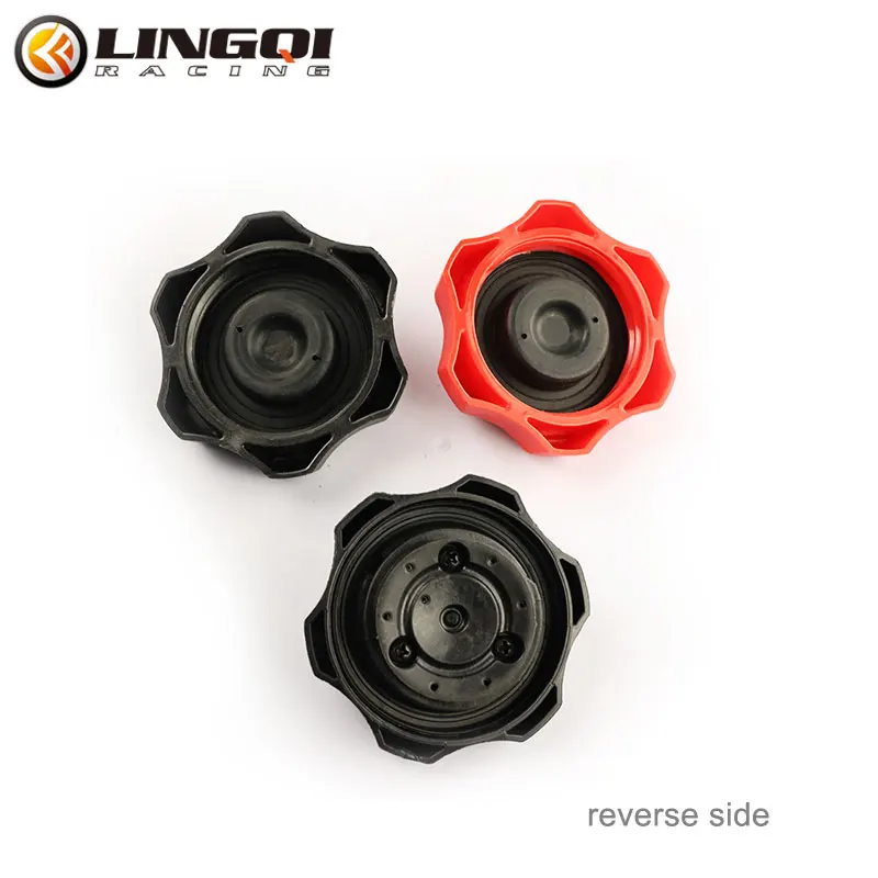 LYNNCHI Motorcycle 52mm Gas Fuel Petrol Tank Cover Gas Oil Cap Plastic Parts For 49cc 70cc 90cc 110cc ATV Dirt Pit Bike Moto view 3
