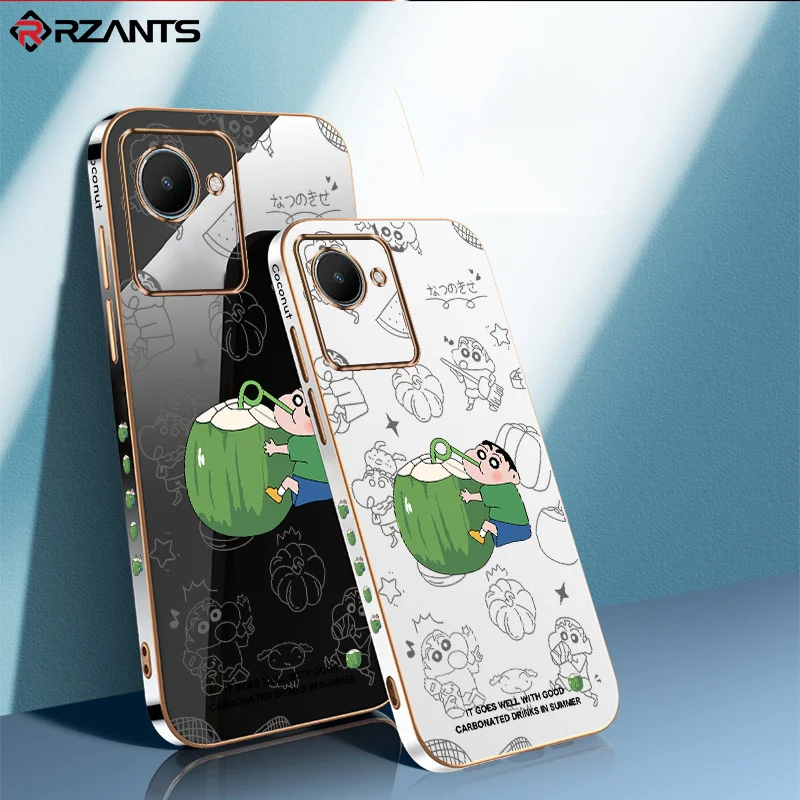 Rzants Case For OPPO Realme GT 2 Neo 3 Master X X7 Pro Narzo 20 30A 50A Find X3 X5 Reno 4 5 6 7 Lite k3 Soft Leave ouple Cover