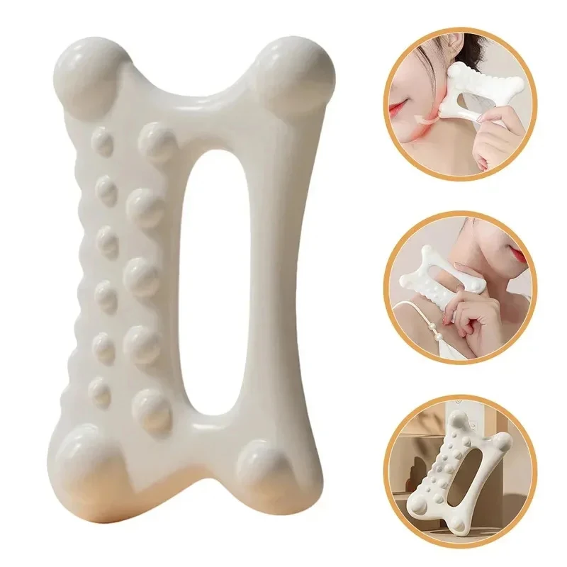 1PCS Facial Stretching Board Stick Facial Lifting and Firming Beauty Device Whole Body Meridian Massager Non Ceramic Scraping