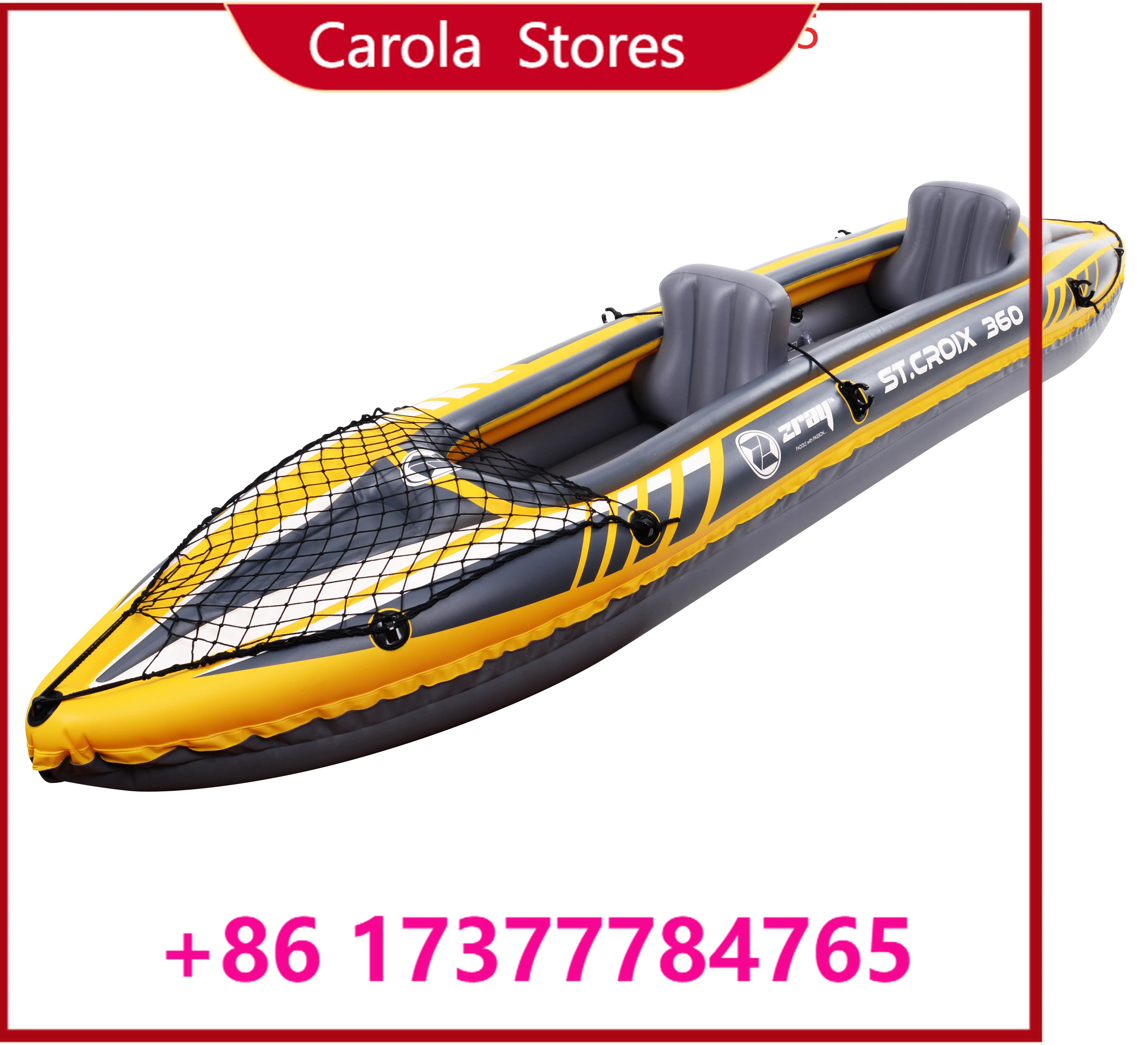 Inflatable Kayak 2 Person Boat Inflatable Rowing Boats Kayak Fishing
