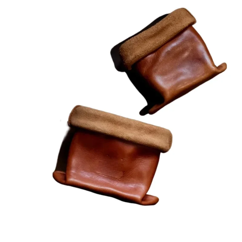 2.6mm + handmade old super thick vegetable tanned first layer cowhide, handmade by artisans, bracelet storage bucket