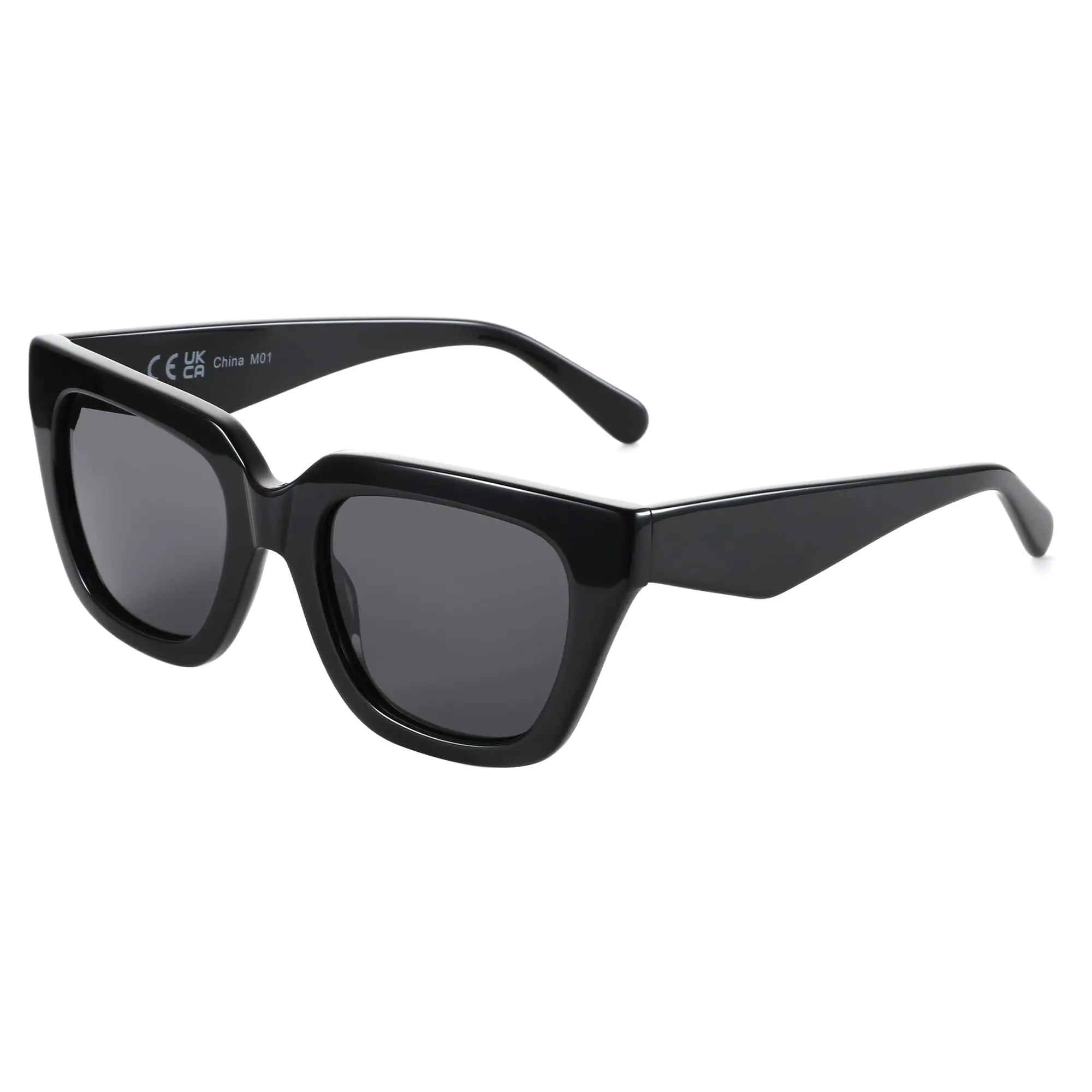 BLUEMOKY Butterfly Acetate Polarized Sunglasses Women's Retro Chic Shades for Beach Holiday UV400 Safety