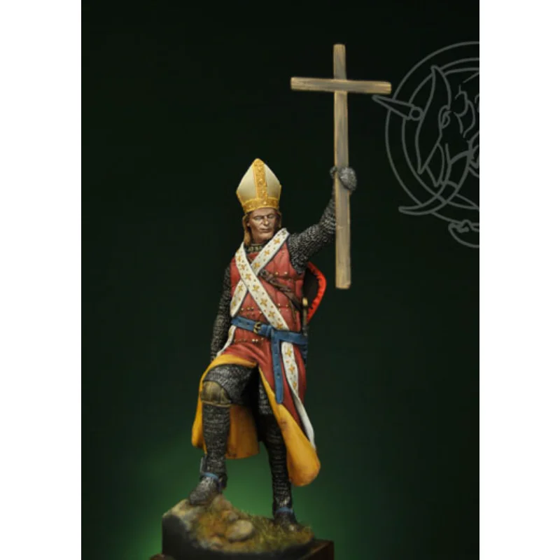 

1/24 Die-cast Resin Figure Model Assembly Kit Medieval Mannequin Toy Unpainted Free Delivery (75mm)