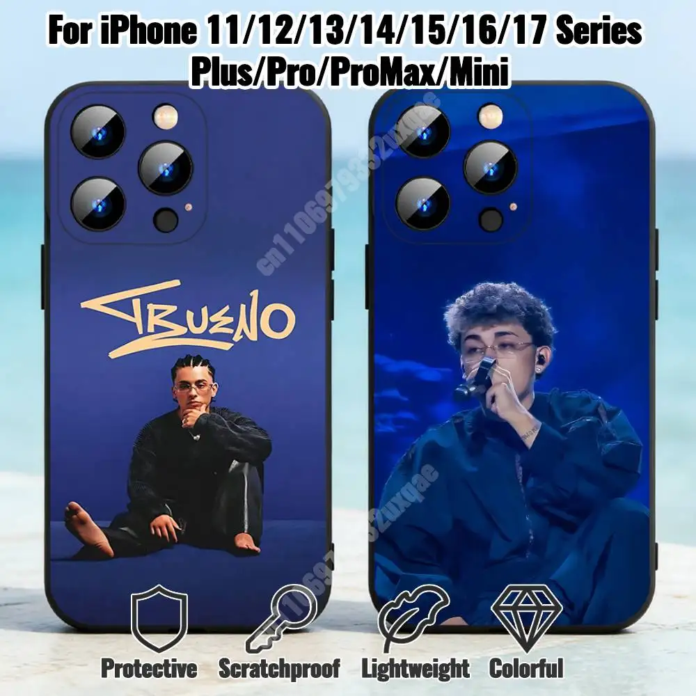

Rapper T-Trueno-S TURR4ZO Phone Case for iPhone 17 16 Pro Plus Air 15 14 Max Mini 12 11 Soft Shockproof Cover