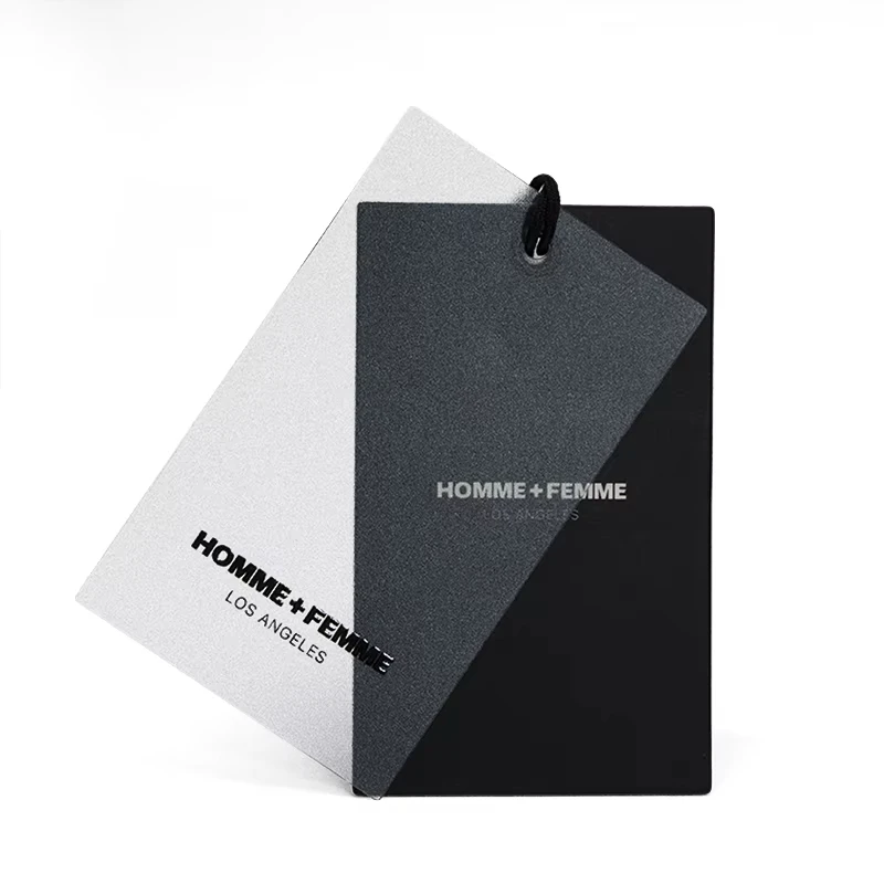 Label Paper Customized Logo PVC Custom Logo Waterproof Carton Shoes & Clothing RFID Tag Product Garment Tag Hang Tag Clothing