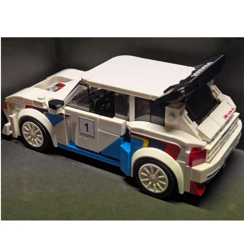 

MOC-103336 Новый классический городской спортивный гоночный автомобиль, модель строительного блока, 462 детали, игрушка-конструктор на день рождения для мальчиков и детей