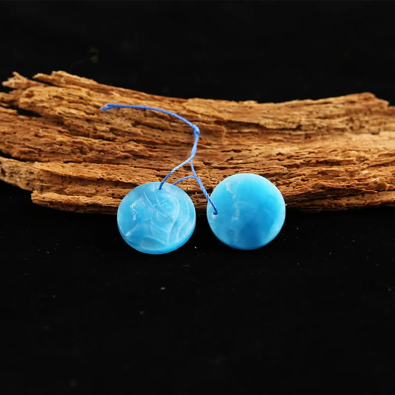 

B&F Blue Onyx Beads for Jewelry Making, Handmade Natural stones beads, Stones for jewelry Making Supplies