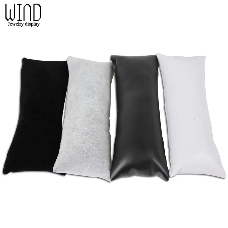 Wholesale Superior Velvet Large Bracelet Display Pillow Ankle Holder Watch Organizer Jewelry Display Stand Free Shipping