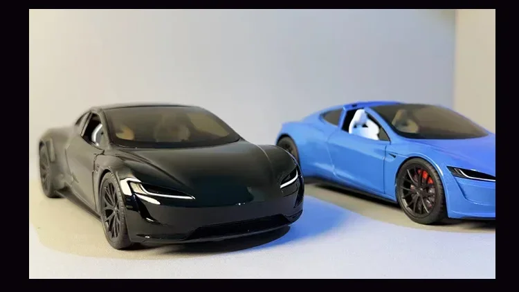 1:24 Electric Roadster Diecast Car with Lights & Sound