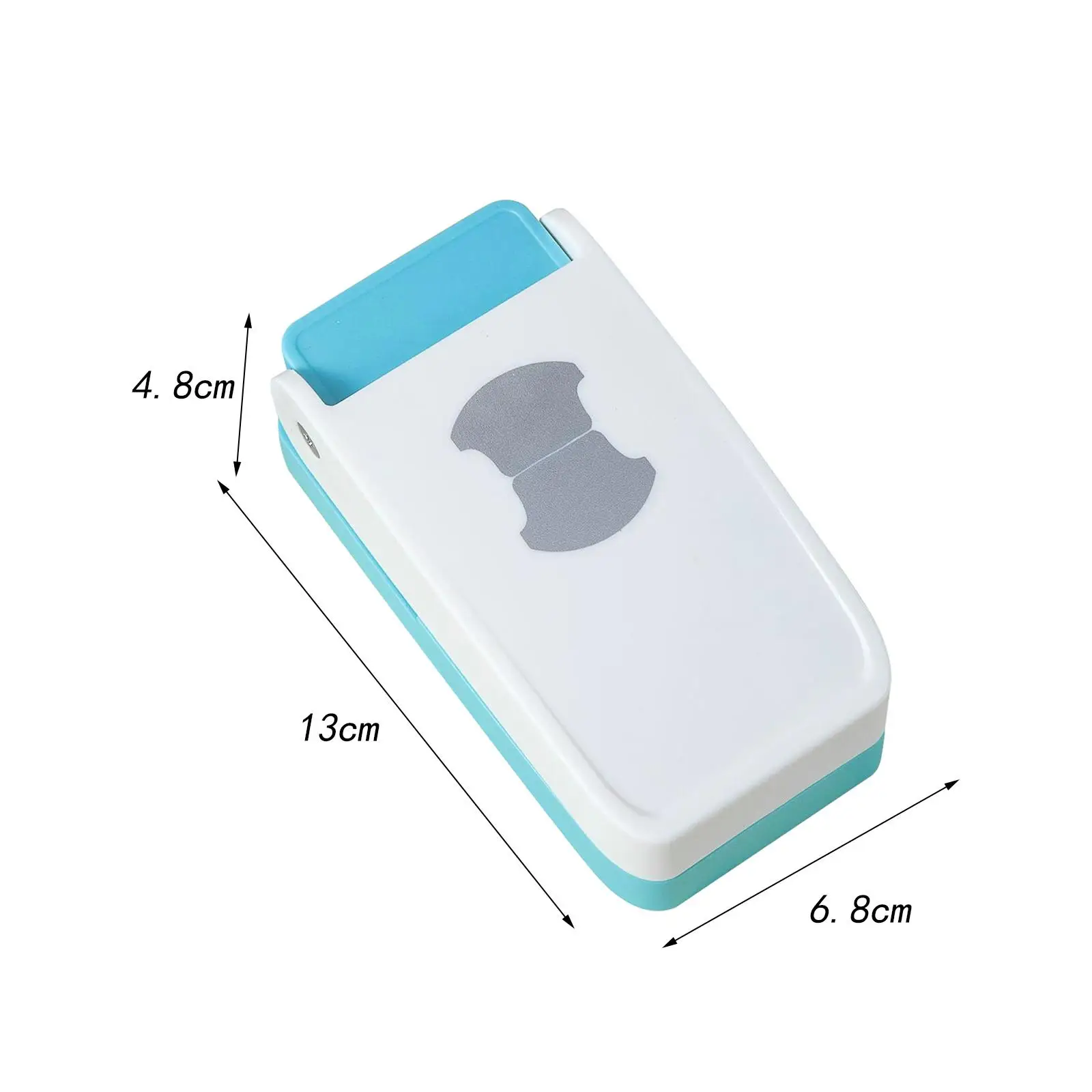 Loose Leaf Separator Label Punch Strong Embossing Tool for DIY Craft Stationery and Notebook Tabs