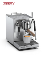 HiBREW H21 Commercial Coffee Machine 3 Boiler System Dual Pump Adjust Extraction Temperature Cappuccino Latte Coffee Maker