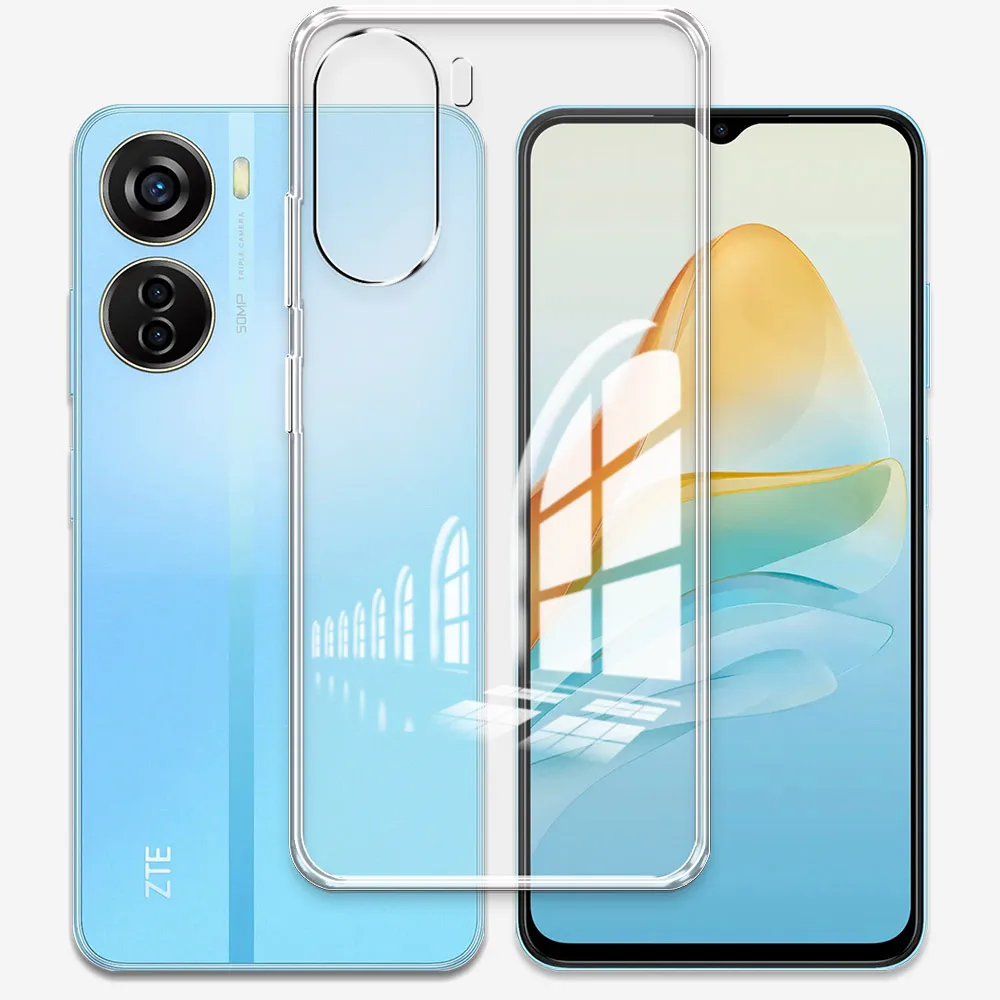 For ZTE Blade V40 Design Case Silicone Soft Clear Phone Case For ZTE Blade V50 Design Coque For ZTE Blade V50 Design 5G Fundas