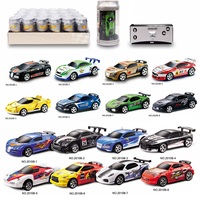 Multicolor Coke Can Mini Speed Sport Car RC Radio Remote Control Vehicle Micro Racing Car Toy Gift For Child-random indoor racer