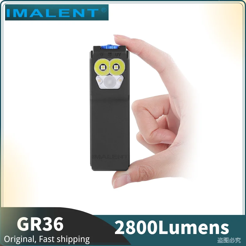imalent-gr36-2800-lumenes-365nm-luz-uv-distancia-maxima-hasta-486-metros-tipo-c-linterna-edc-recargable-incorporada-bateria-de-1900mah