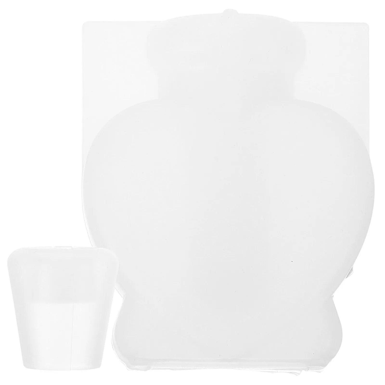 1 مجموعة قابلة لإعادة الاستخدام سيليكون قالب الزجاجة الراتنج الكريستال DIY قالب الايبوكسي ديكور المنزل هدية رومانسية الحرفية صندوق تخزين القالب #1