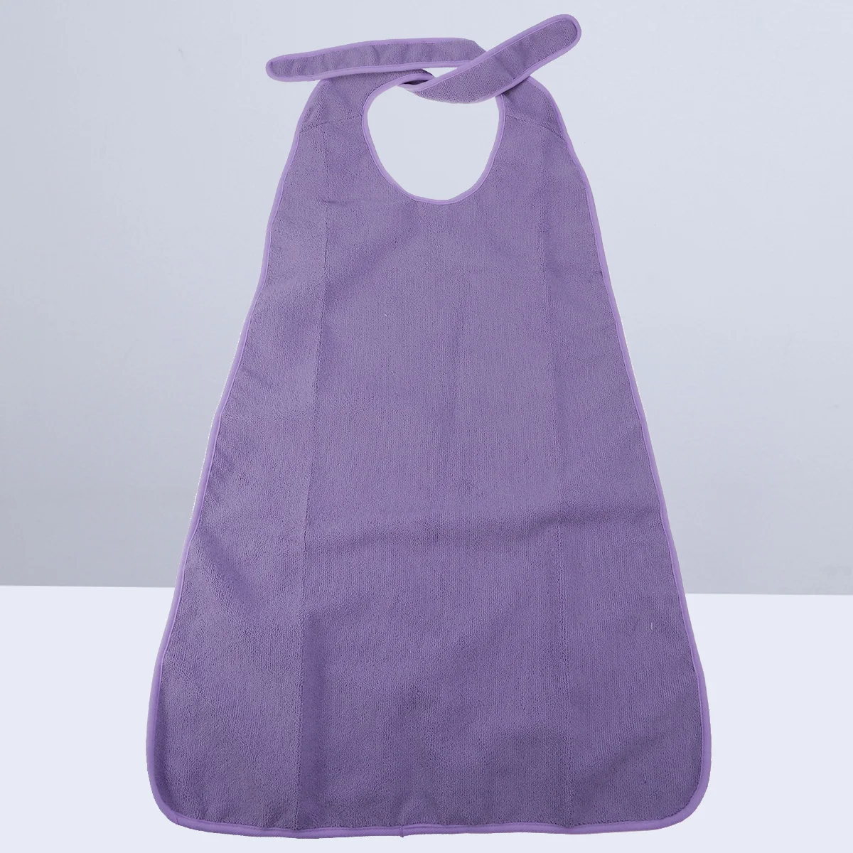 

Bibs Waterproof Clothing Protector Elderly Reusable Washable Adults for Eating Purple Towelling Baby