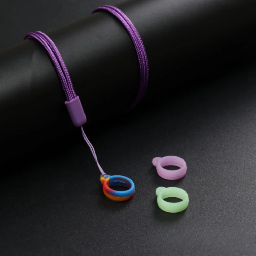 حبل سجائر إلكترونية متعدد الألوان ، حبل Vape ، حبل حلقة سيليكون مضيء ، حبل Elektronik Sigara ، آمن جهاز Vape المحمول #6