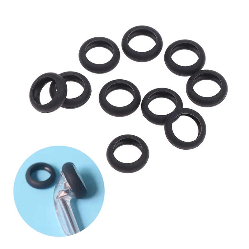 10pcs Earbud Dedicated Silicone Rings Soft Earphone Tips Eartips Accessories Replacement For ST-10s RW-1000 EBX21 Flat Earbuds