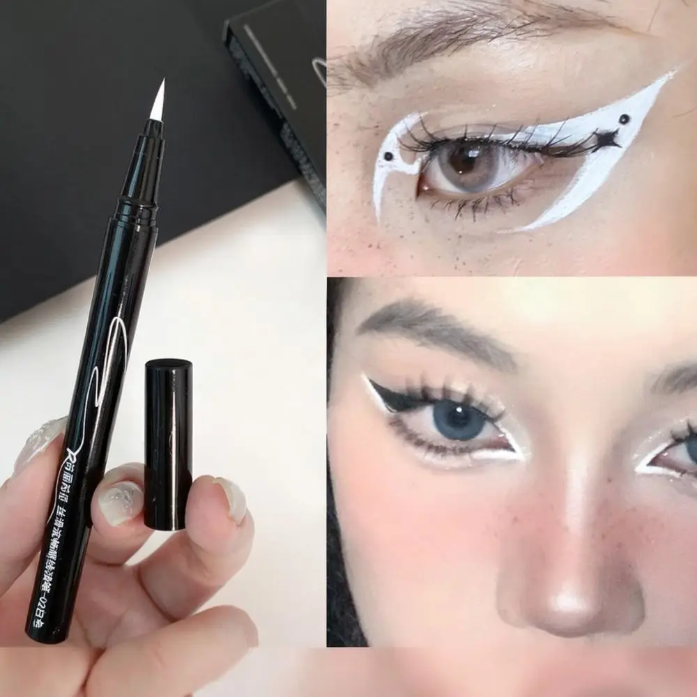 Long Wear White Liquid Eyeliner For For Ruiliruila Professional Waterproof Eye Liner Pen For Stage Makeup Dramatic Eye Styling