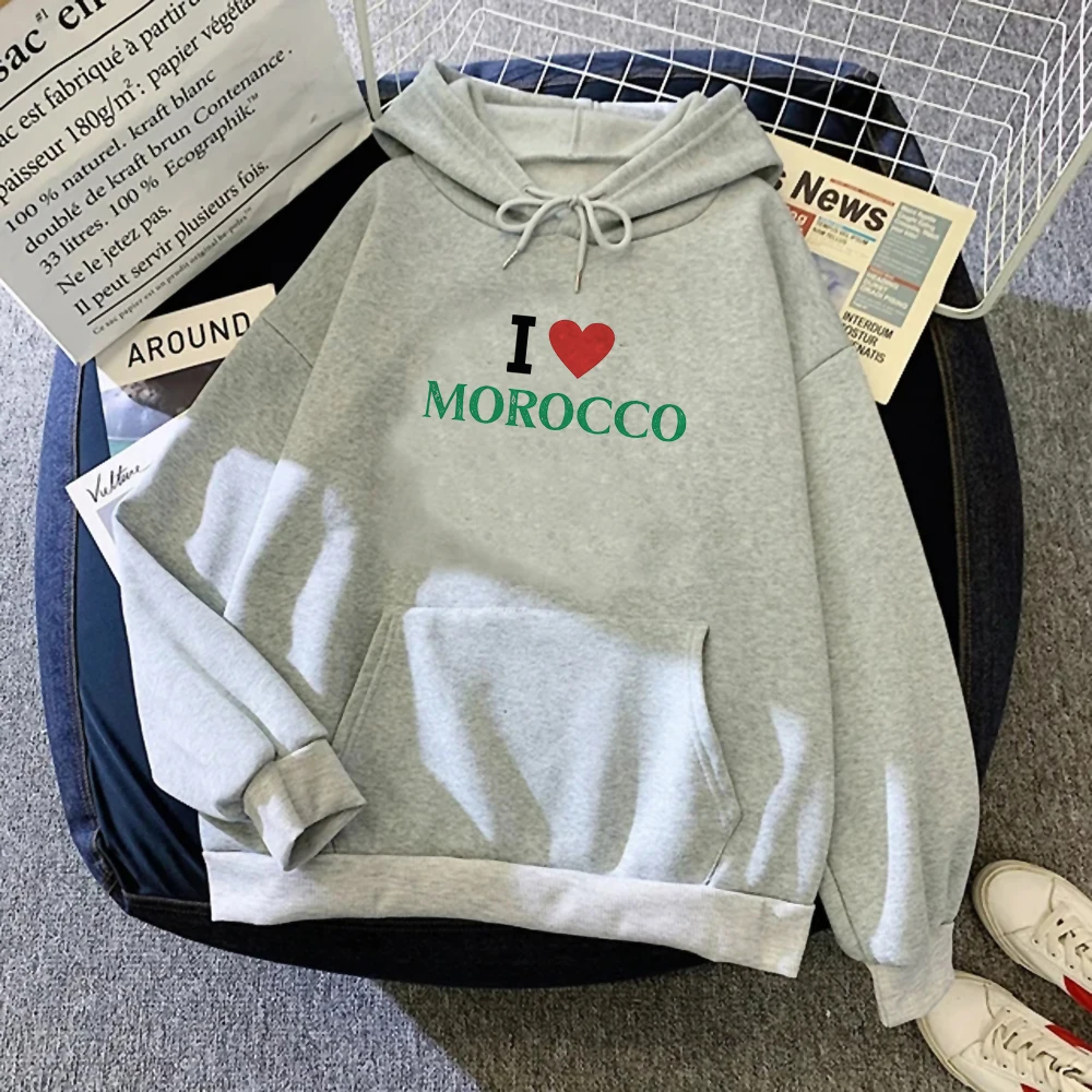 

Maroc Morocco hoodies women 2023 sweat y2k pulls clothing women Kawaii Hood