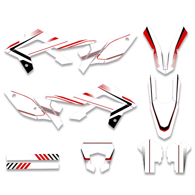 MCHMFG Complete Graphics For GASGAS EC 125 250 300 350 450 2012 2013 2014 2015 2016 2017 Motorcycle Decal Sticker 005
