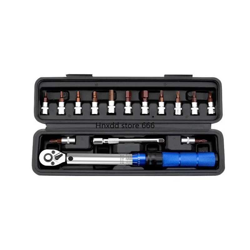 Bicycle Torque Wrench High Precision Preset Adjustable Torque Ratchet Wrench Set