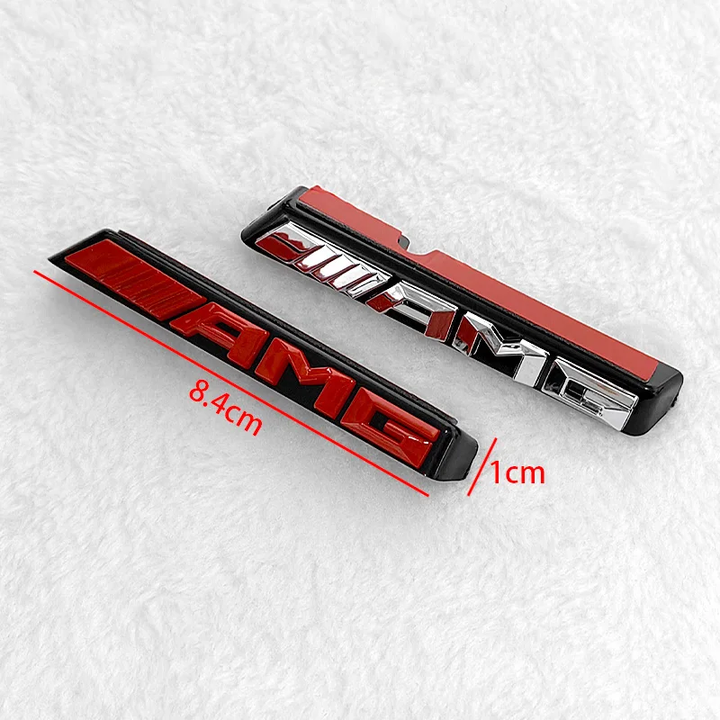 3d ABS Logo AMG Car Front Grill Emblem Badge For Mercedes GLC GLE Coupe GLC43 GLC63 GLE43 GLE53 GLE63 S AMG Sticker Accessories