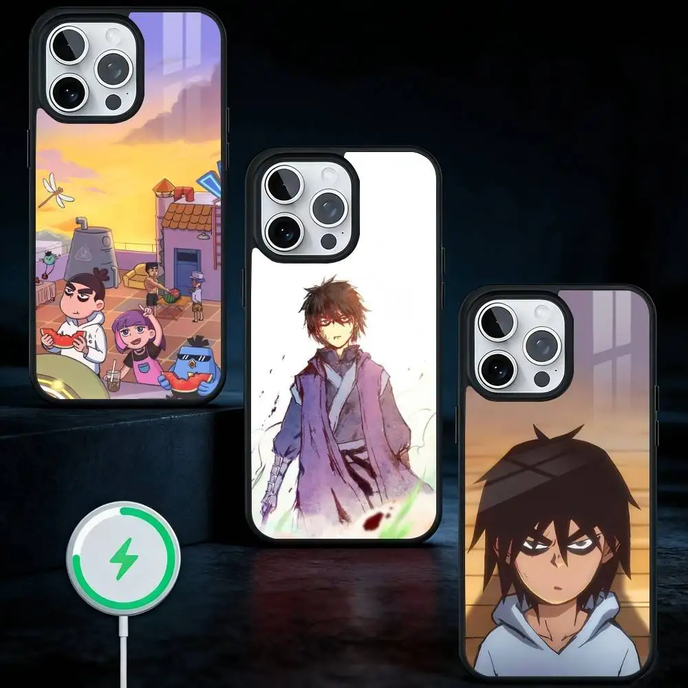 

S-Scissors COOL S-Seven Anime Phone Case For iPhone17,16,15,14,13 Plus,Pro Max Magnetic For Magsafe Wireless Charging