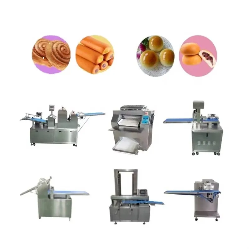Bread Makers Bread Moulder Bread Making Plant Dough Divider Molding Machine Dough Cutter French Hot Dog Baguette Machine UPPER
