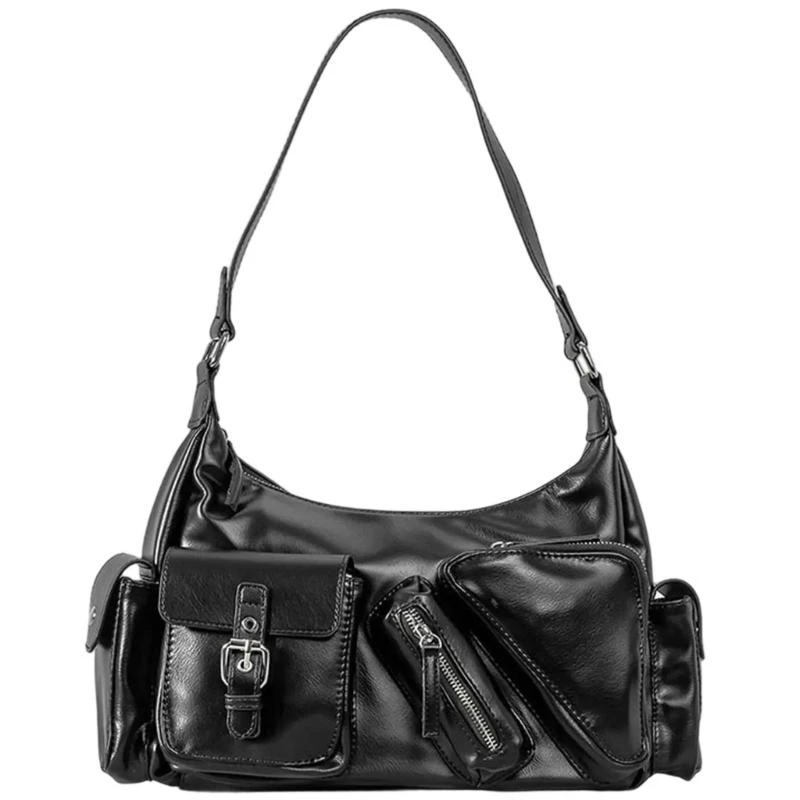 

A3PE Ladies Fashion Underarm Bag Handbag Soft PU Leather Shoulder Purses Armpit Bag Evening Purse for Shopping Travel Office