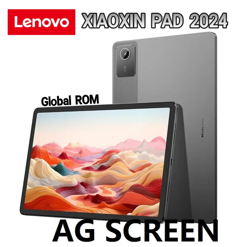 

Global ROM Lenovo XiaoXin Pad 2024 Tablet 8GB 128GB Pads Qualcomm Snapdragon 685 Octa Core 11" WIFI 8MP Cam7040mAh 20W AG Screen