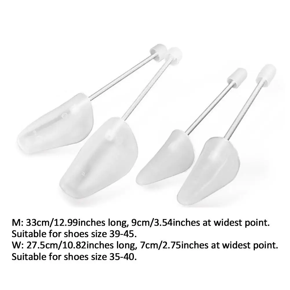 Plastic Spring Shoe Trees For Men And Women Fixed Fits Support Stretcher Shaper Spring Shoe Trees 1 Pair Shoes Tree Stretch