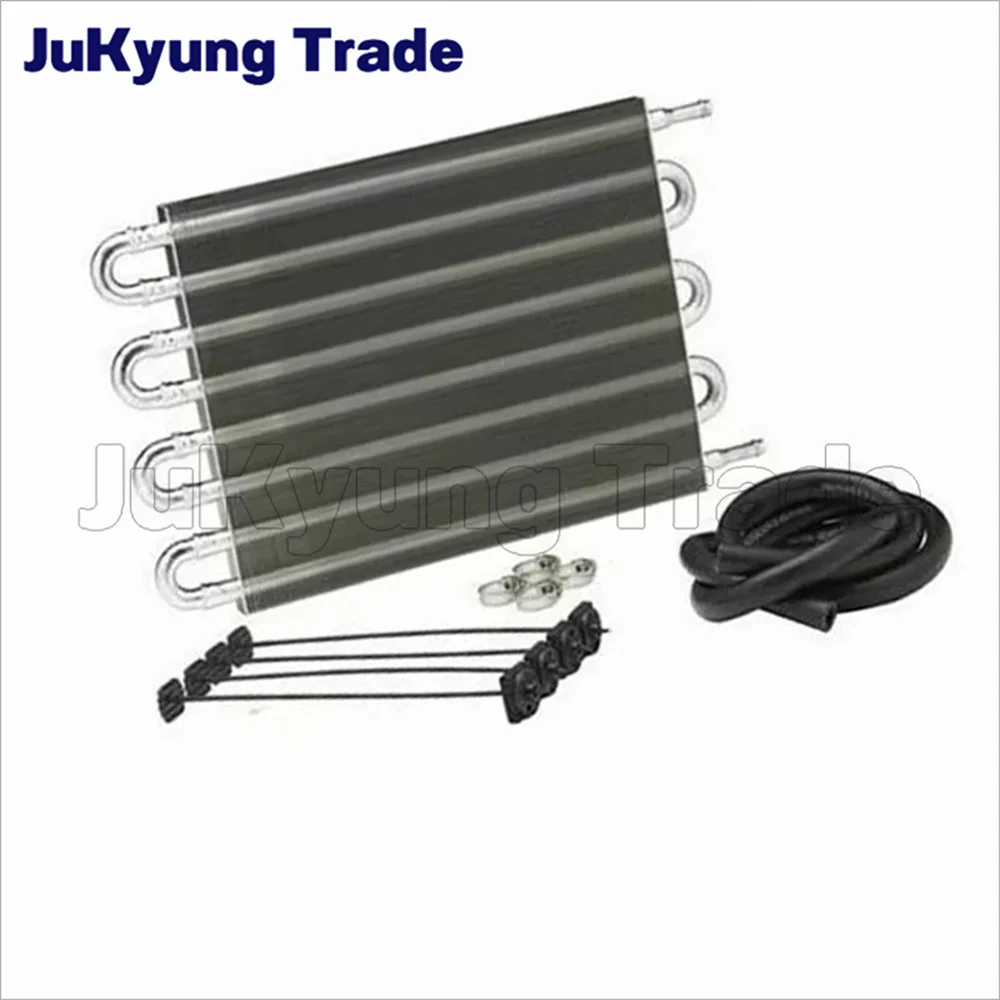 10 صف 8 صف 6 صف 4 صف 2 صف الألومنيوم ناقل الحركة عن بعد مبرد الزيت/مجموعة محول المبرد اليدوي التلقائي #2