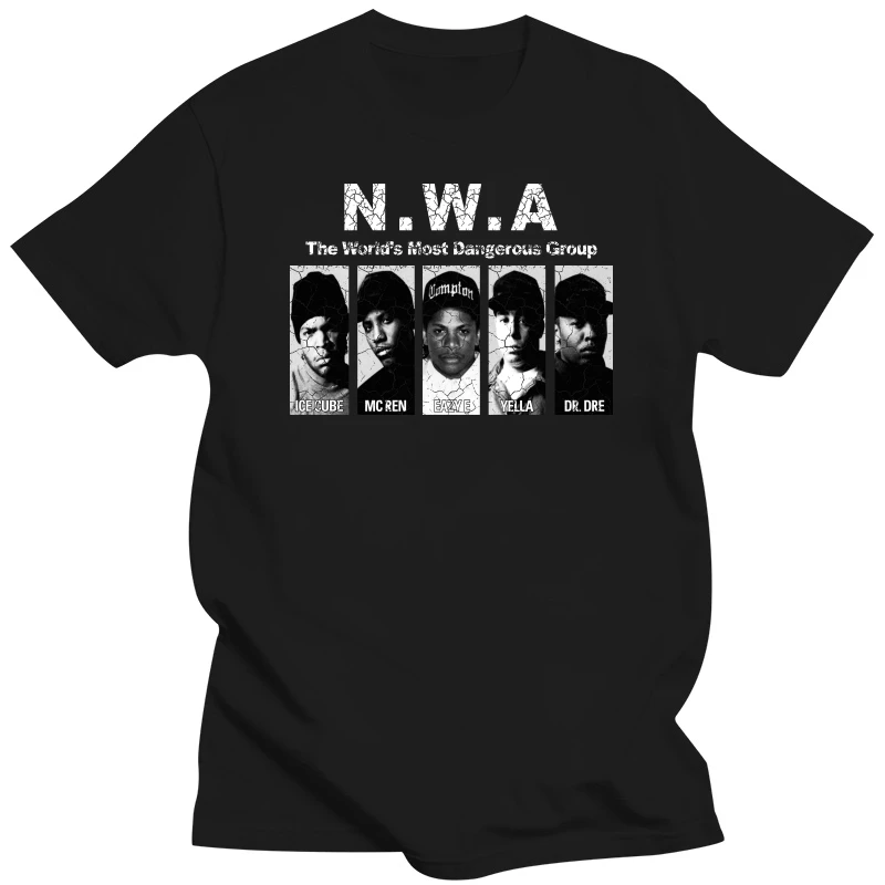 Nwa T Shirtharajuku Streetwear Shirt Menwith Attitude Caro Mayo El Chapo Guzman Carrillo Mochomo