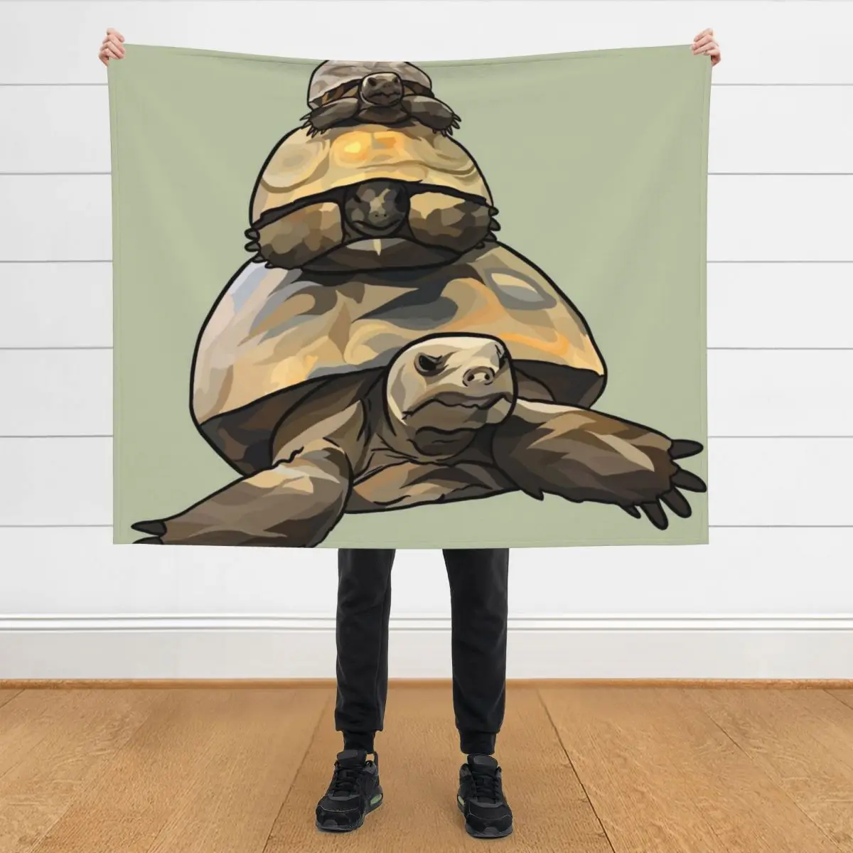 

A Very Peeved Gopher Tortoise (Gopherus polyphemus) Stack Throw Blanket christmas decoration for babies Bed covers Blankets