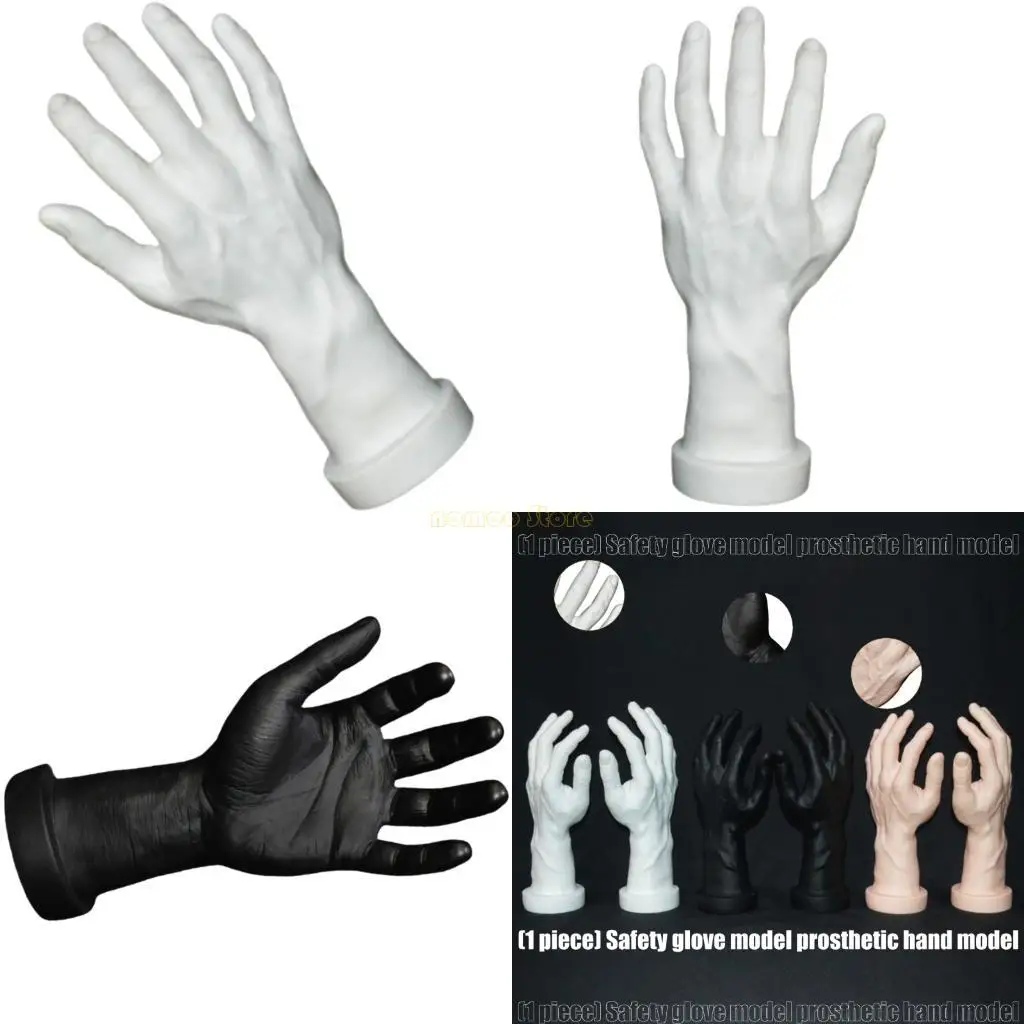 

31BF Jewelry Display Hand Mold Waterproof PVC Texture Easy Cleaning Exhibition Hand