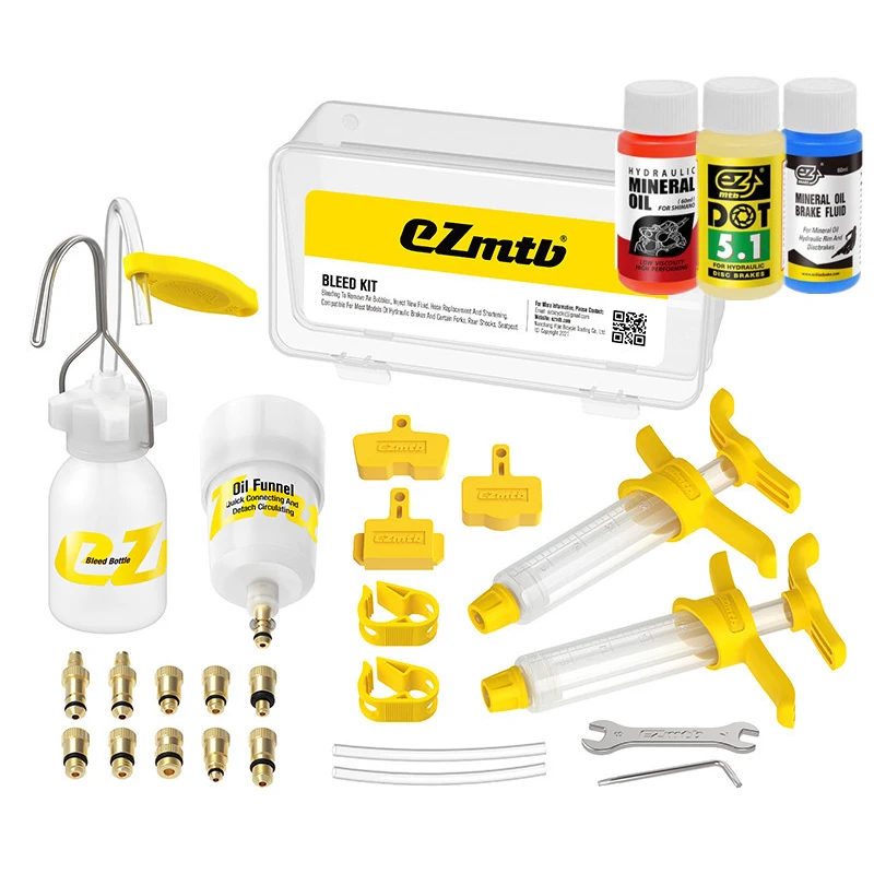 

Bike Hydraulic Disc Brakes Bleed Tool Kit Bicycle Brake Repair Tools for Shimano Tektro TRP Hope Nutt Zoom CSC ALHONGA Bengal