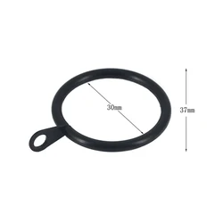 Heavy Duty Curtain Rings For Rods And Poles, Smooth Gliding, Eliminate Pulling And Tugging, Available In Multiple Colors