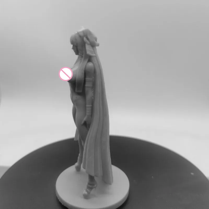 الفتاة المصرية لتقوم بها بنفسك الراتنج الشكل 1/24 مقياس 75 مللي متر الارتفاع الرأسي تجميع نموذج عدة غير مجمعة Dioramas غير مصبوغ تماثيل لعبة #3