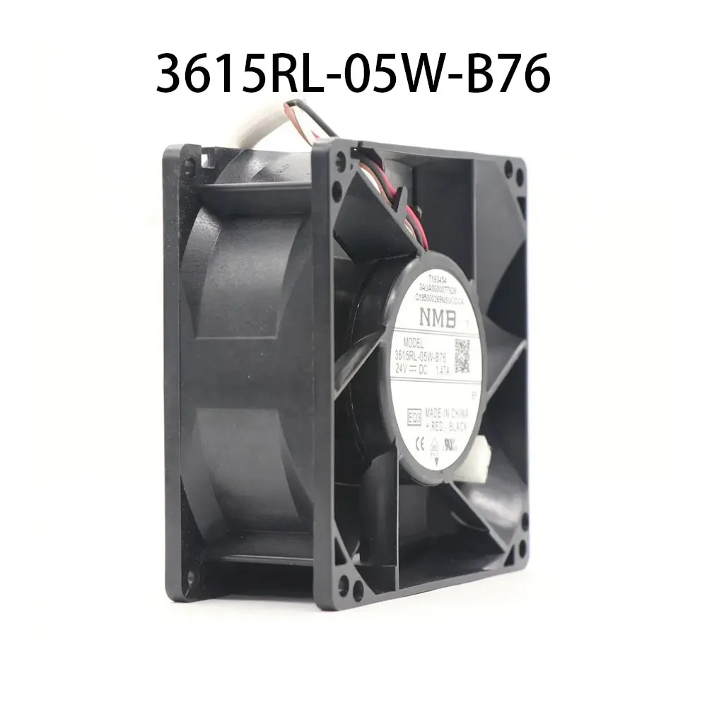 

ДЛЯ радиатора NMB 3615RL-05W-B76 DC 24 В 1,47 А 90*90*38 мм Вентилятор охлаждения шкафа ACS880
