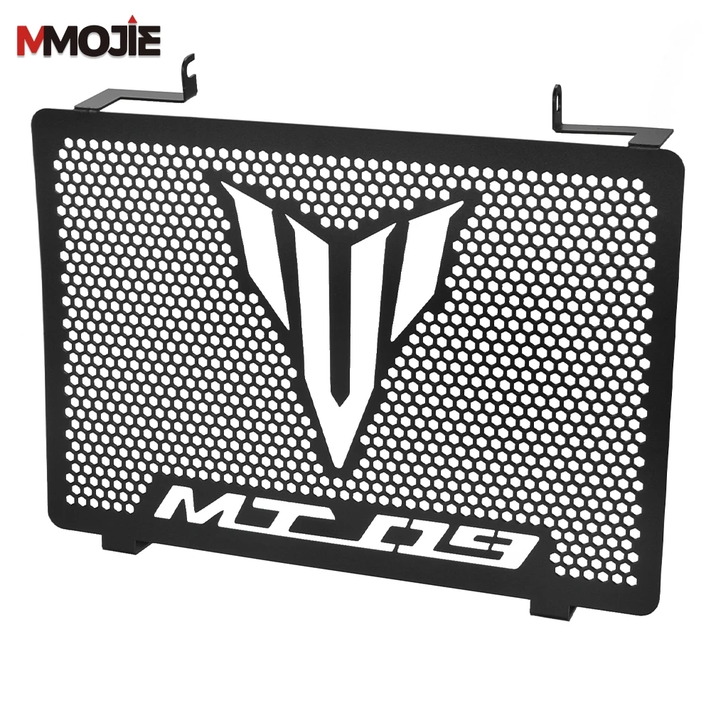 لياماها FJ09 FZ09 MT09 MT-09 2014 2015 2016 2017 2018 2019 2020 Protetor دراجة نارية شبكة المبرد غطاء حماية الحماية #3