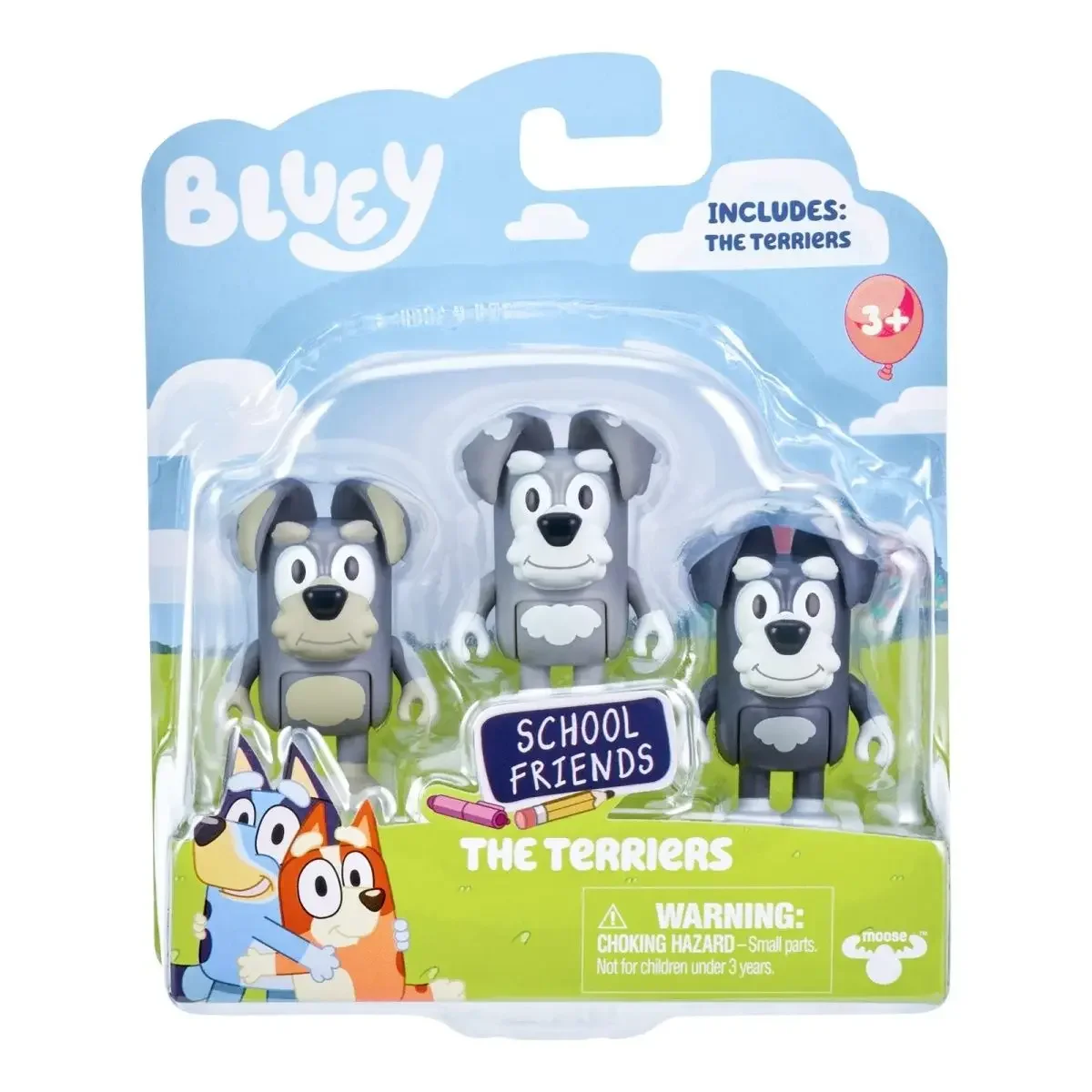 Bluey And Friends Anime Cute Kawaii Figure Bruy\'s Friend Toy Decoration Puppy Doll Children Play Toys Model Collection Toy Gifts